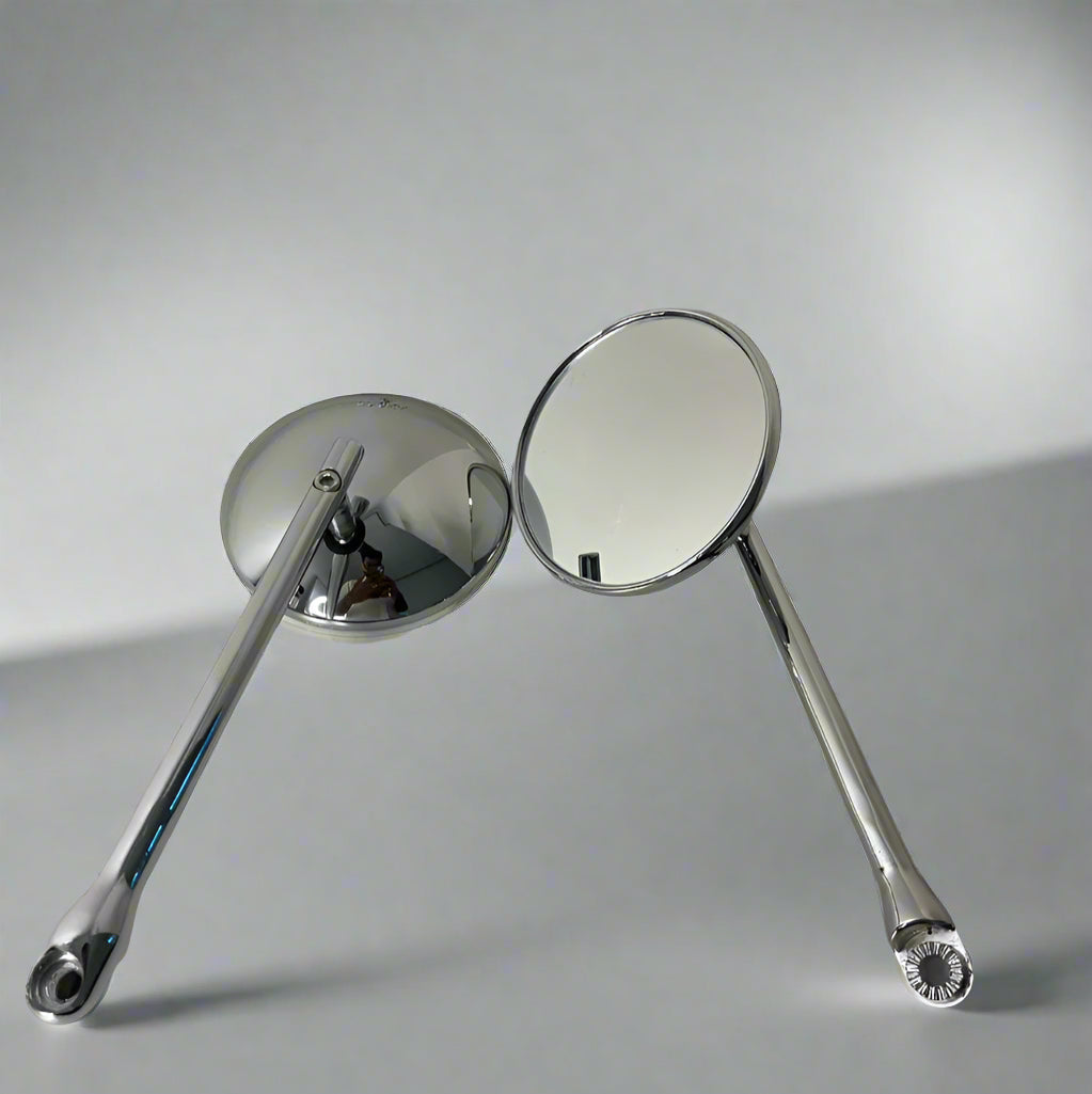 HORIZON ALUMINIUM TOURING SIDE MIRRORS | WIDE ANGLE | COMPATIBLE FOR ALL ROYAL ENFIELD MODELS | HEAVY DUTY