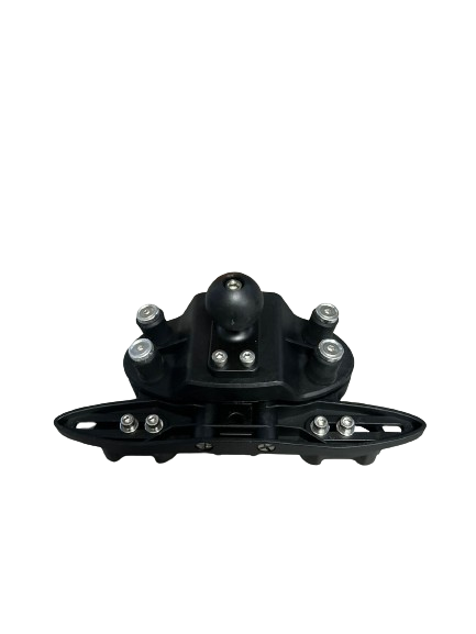 LGP ALPHA MOUNT HANDLEBAR PREMIUM MOBILE HOLDER WITHOUT CHARGER IDEAL FOR MAPS AND NAVIGATION ( BLACK )
