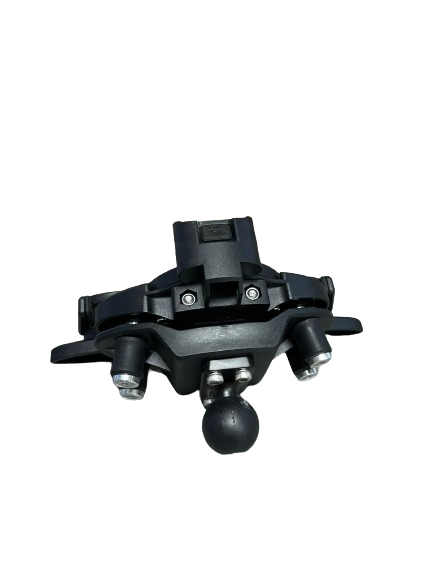 LGP ALPHA MOUNT HANDLEBAR PREMIUM MOBILE HOLDER WITHOUT CHARGER IDEAL FOR MAPS AND NAVIGATION ( BLACK )