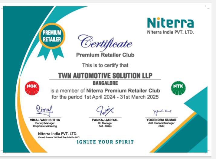 BENELLI TNT 300 / TNT25 NGK IRIDIUM SPARK PLUG