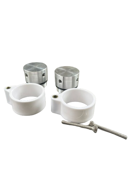 BMW 310 RR / APACHE RR 310 Handlebar Riser / Handlebar Height Raiser Clamps - BLACK