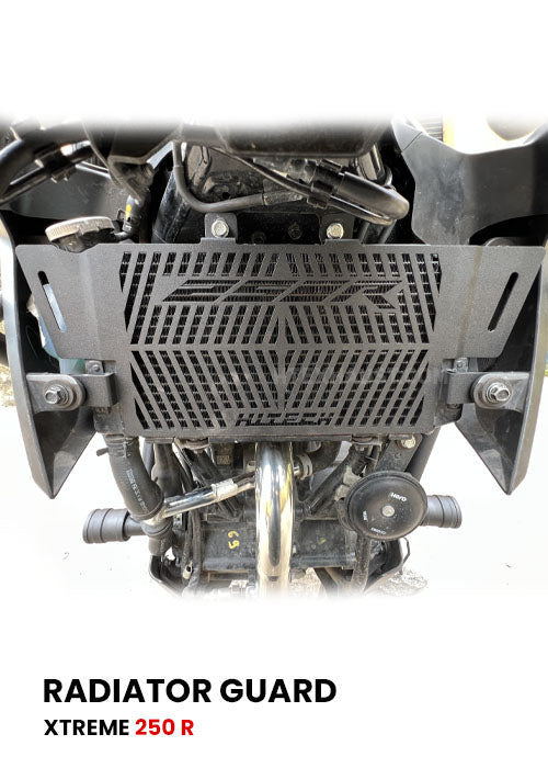 XTREME 250R RADIATOR GUARD - BLACK / RD 942