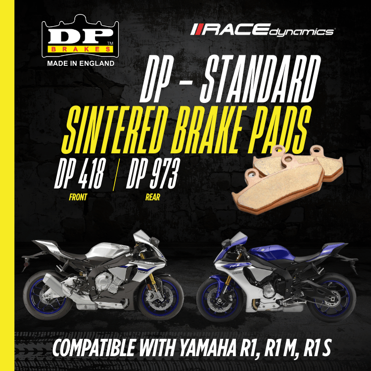 DP Sintered Brake Pads for Yamaha R1 M (2015-2022)- Standard