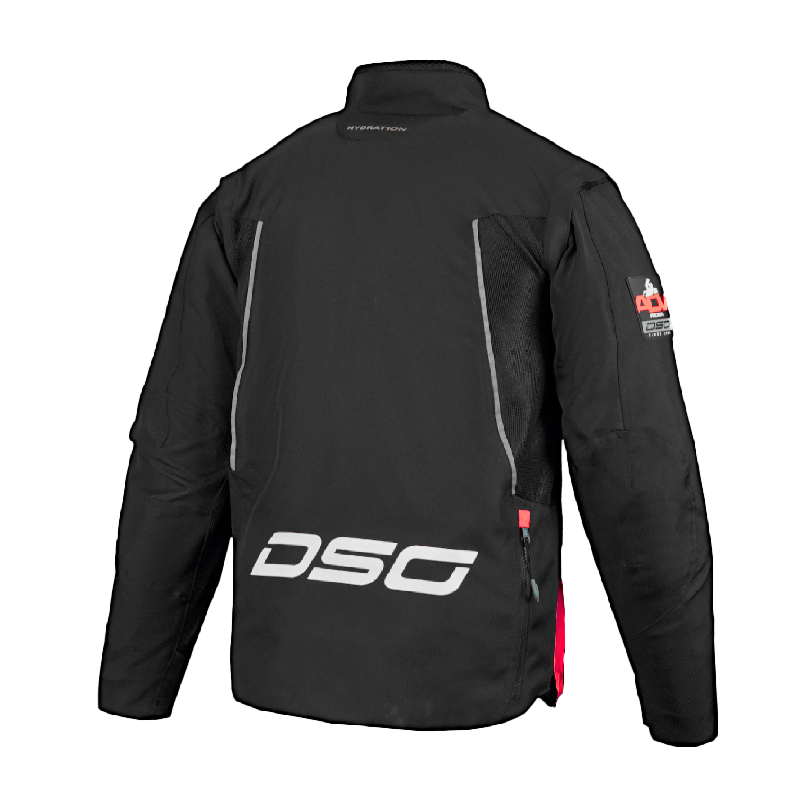 DSG Adv Riding Jacket Black Red