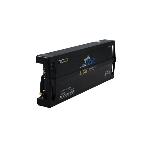 AF-05 | 5 Channel Smart Mini Amplifier with Mobile App Control (RMS 4*80W + 300W) - Moto Modz