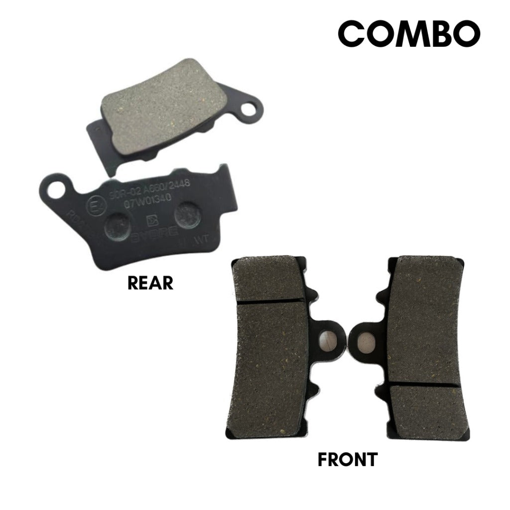 COMBO - brake pads front and rear for KTM Duke / RC 125/200/250/390