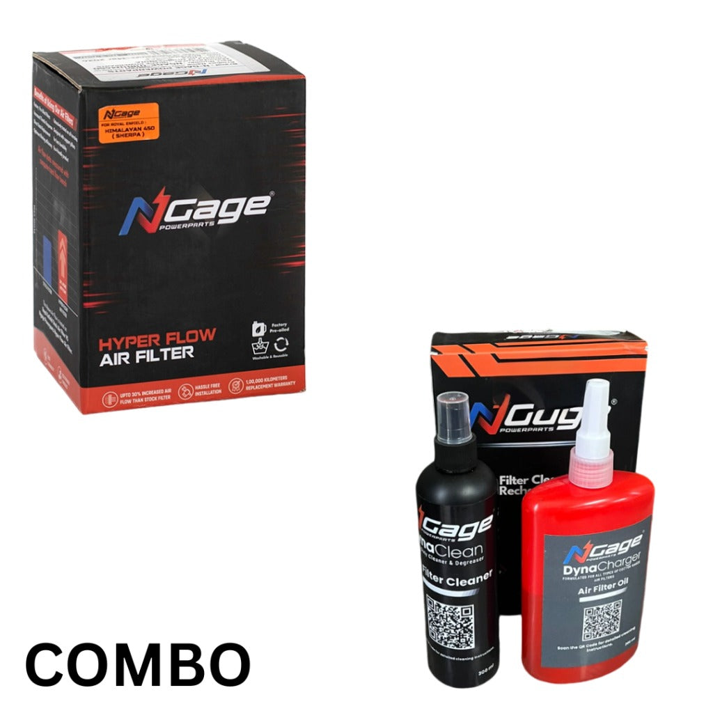 Royal Enfield Bear 650 | Hyper Flow Air Filter | NGAGE POWERPARTS