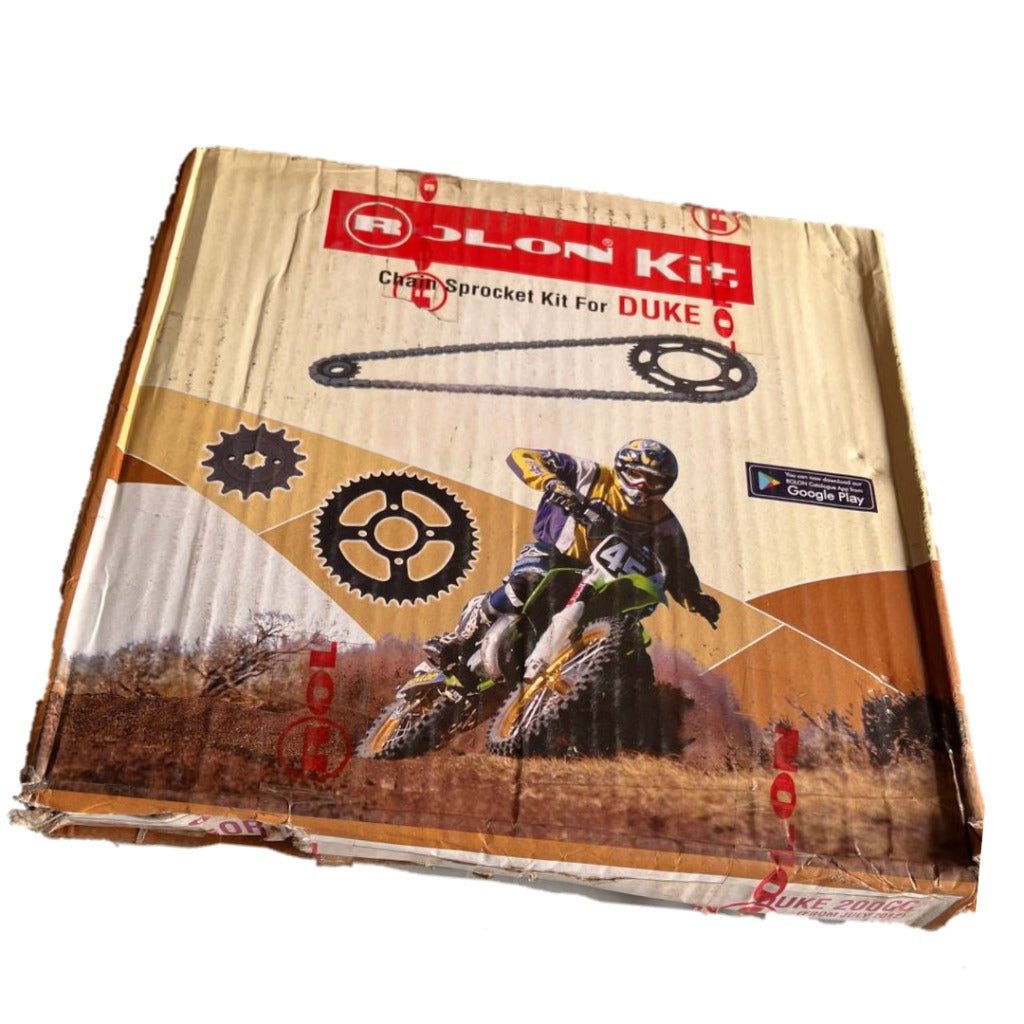 Rolon Chain Sprocket Kit- KTM DUKE 200 & RC 200 Old model (4H) (from july 2012- 2014) only