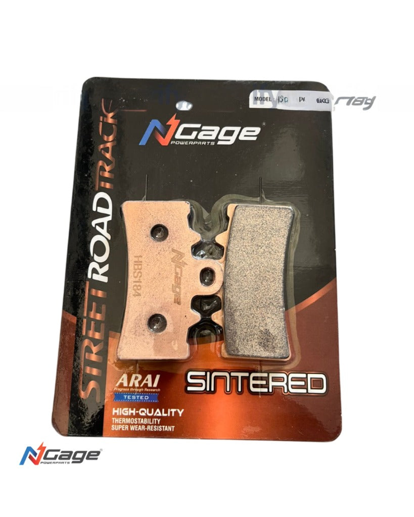 TRIUMPH SPEED 400 / SCRAMBLER 400 X | front sintered brake pads | NGAGE POWERPARTS - ARAI Certified for Extreme Performance
