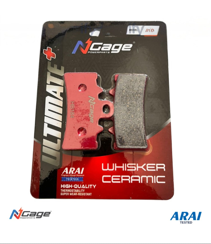 KTM ADVENTURE 250/390 |front whisker ceramic Ultimate + brake pads | NGAGE POWERPARTS