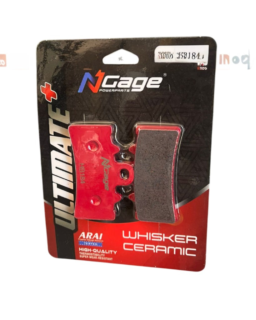 KTM ADVENTURE 250/390 |front whisker ceramic Ultimate + brake pads | NGAGE POWERPARTS