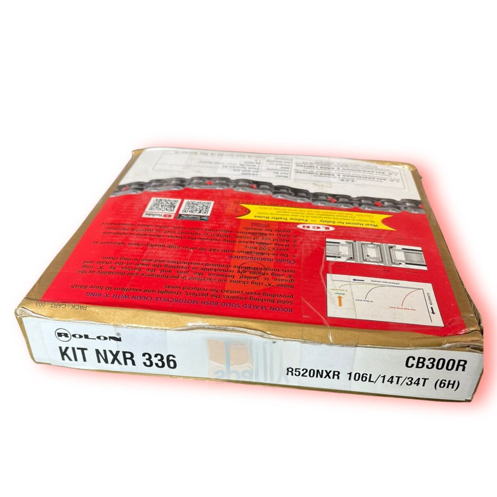 HONDA CB300R CHAIN SPROCKET KIT BY ROLON