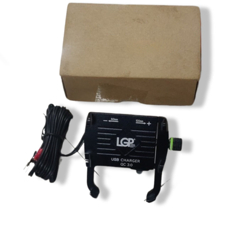 LGP Universal Phone Holder CLAW GRIP with base ( FAST QC3.0 CHARGER) -M6S