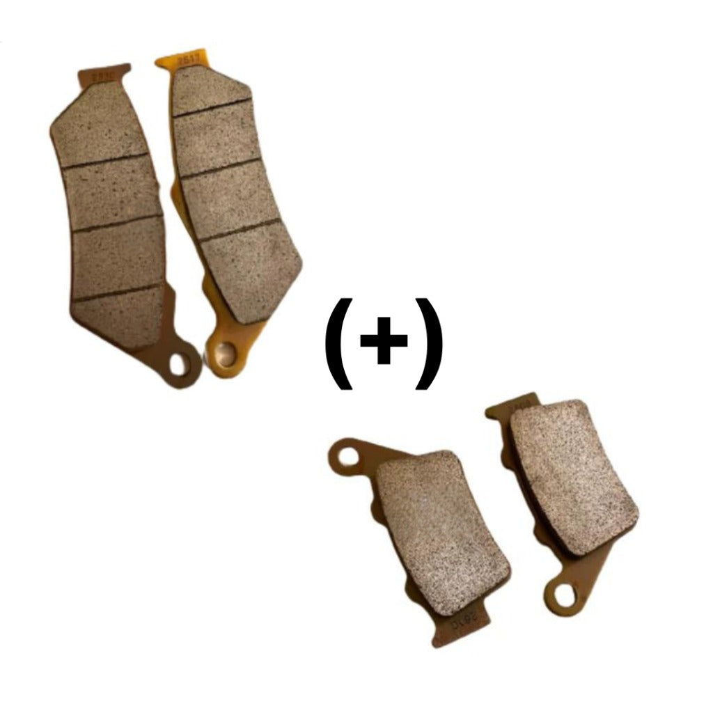 RE Himalayan 450 front and rear brake pads ( 2 sets)