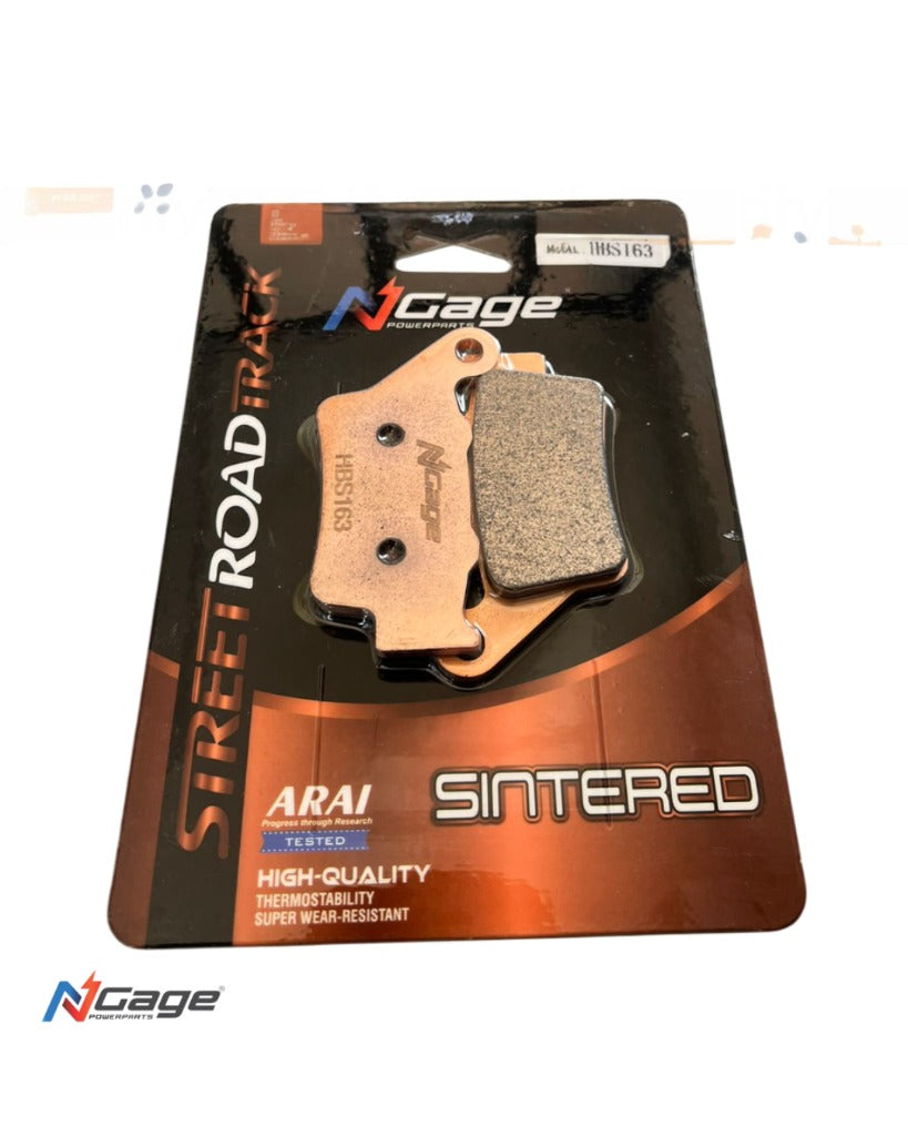TRIUMPH SPEED 400 / SCRAMBLER 400 X | rear sintered brake pads | NGAGE POWERPARTS - ARAI Certified for Extreme Performance