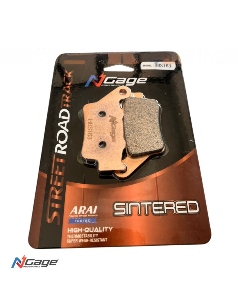 RE CLASSIC 350-500 , THUNDERBIRD 350-500| rear sintered brake pads | NGAGE POWERPARTS - ARAI Certified for Extreme Performance