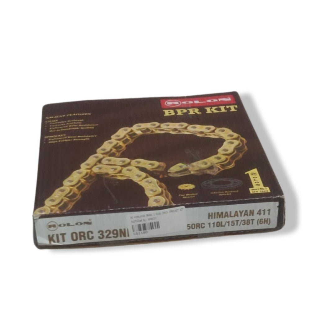 RE SCRAM 411 BRASS O RING CHAIN SPROCKET KIT