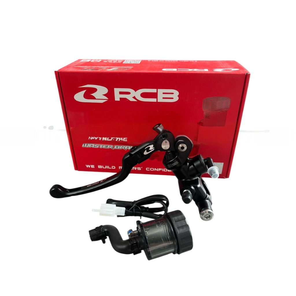 RCB | S1-FL | MASTER BRAKE PUMP | 17MM | LH|  01BP053B - BLACK ( LEFT HAND SIDE ) RACING BOY