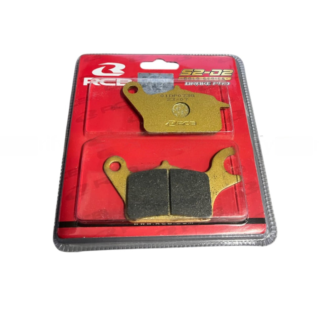 YAMAHA AEROX (2024 model onward) | RCB S2-D2 | GOLD SERIES | PERFORMANCE BRAKE PAD - 01DP073G