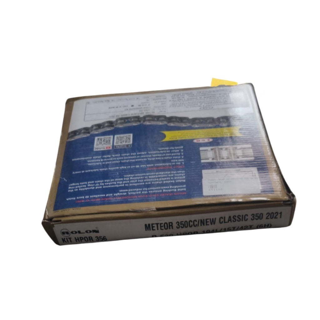 Meteor 350/classic 350 2021 new chain sprocket kit regular by rolon