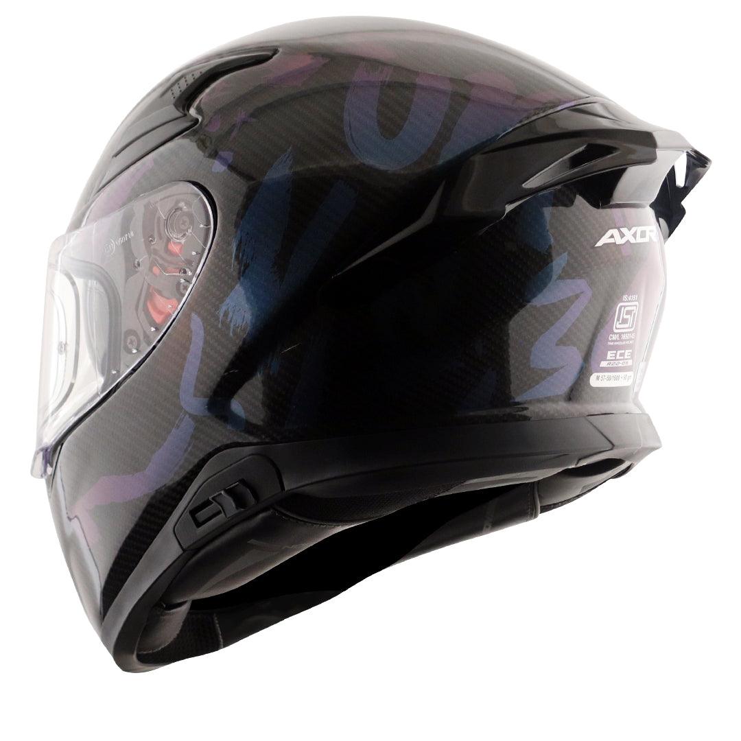 Apex Gloss Carbon Helmet - Moto Modz