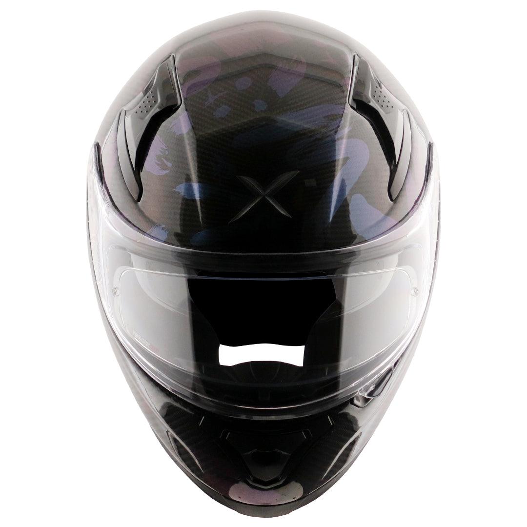 Apex Gloss Carbon Helmet - Moto Modz