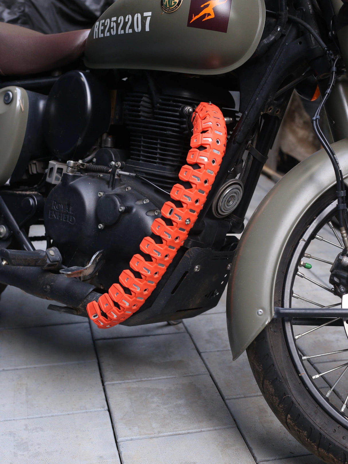 Astront Exhaust 7T Double Layer Pipe Silica Guard SL68 - Moto Modz