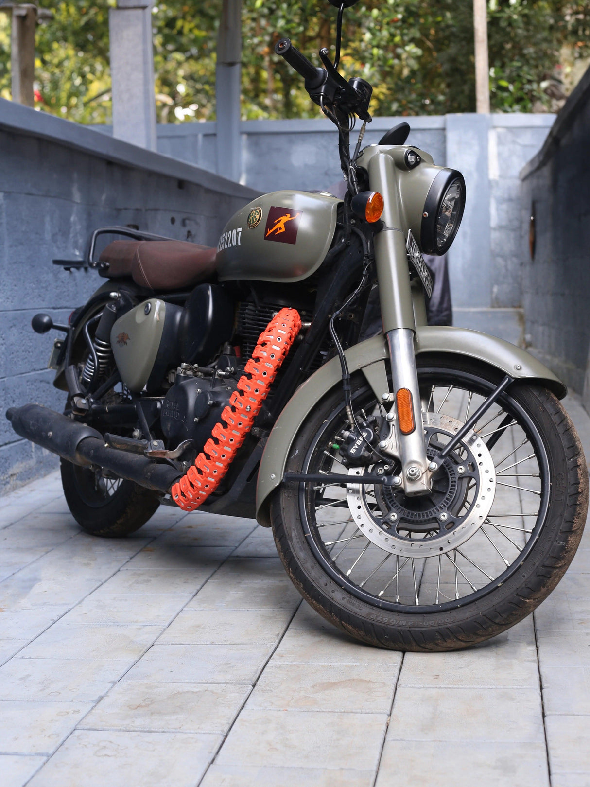 Astront Exhaust Long 7T Pipe Silica Guard SL48 - Moto Modz