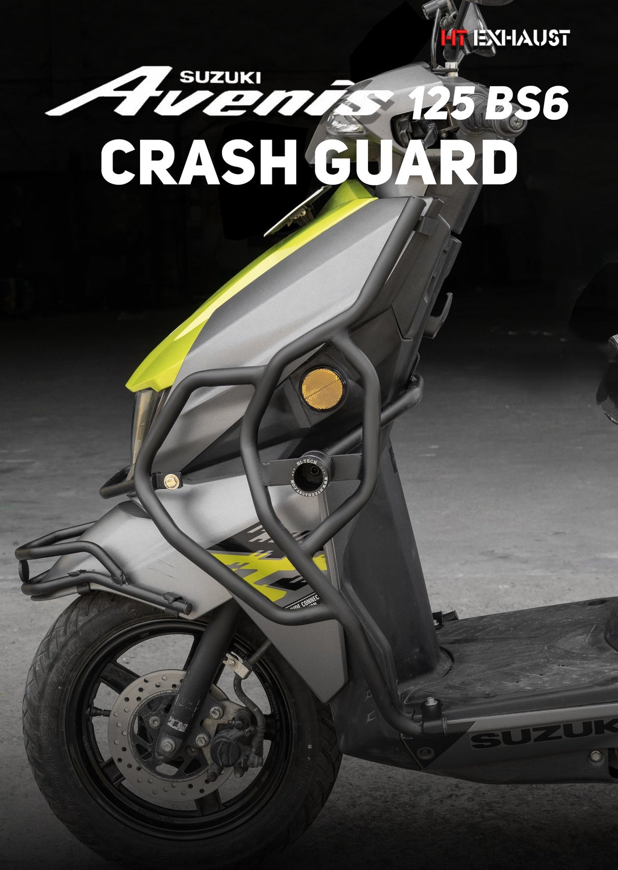 CRASH GUARD 3 IN 1 FOR AVENIS 125 BS6 SB 1009