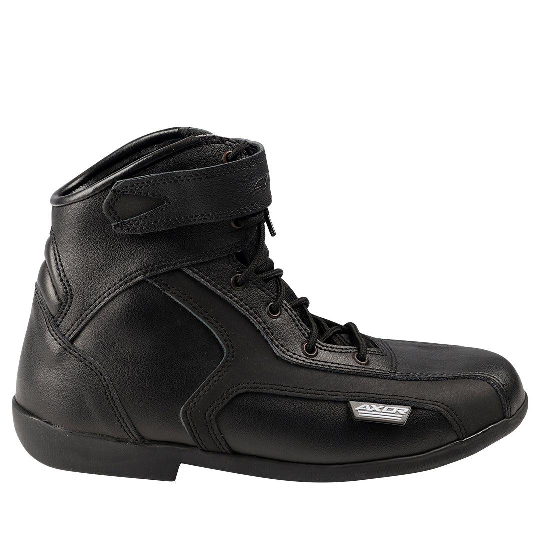 Axor Urbano Black Riding Boots - Moto Modz