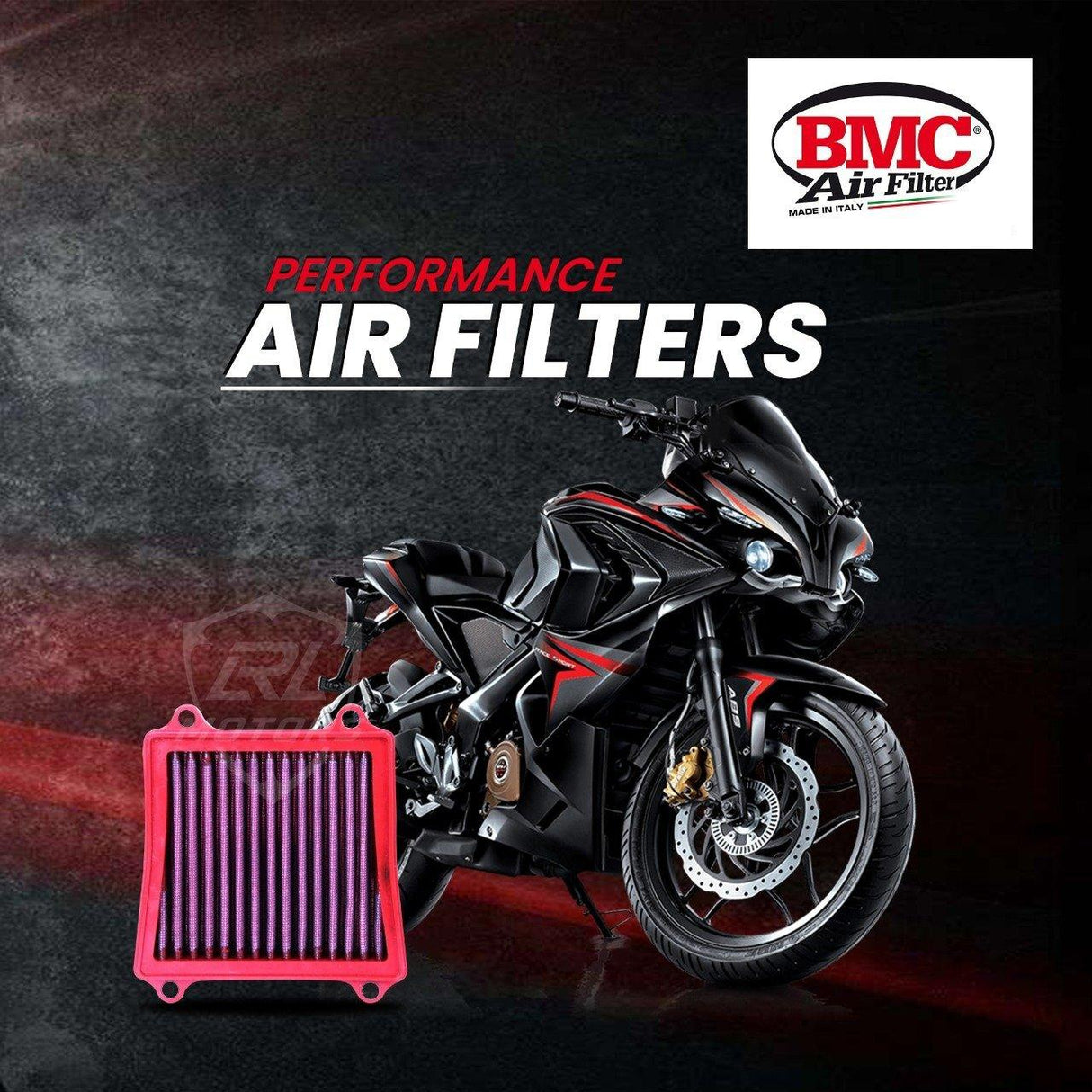 Bajaj RS200 BMC AirFilter - Moto Modz