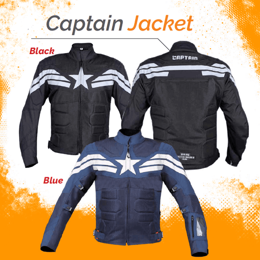 BBG Captain Riding jacket - Moto Modz