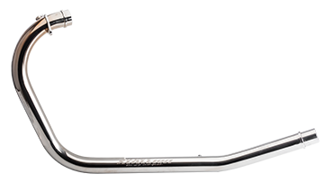 Free Flow Bend Pipe ( Header pipe ) For INTERCEPTOR / GT 650 – Silver - SILVER STALLION PERFORMANCE