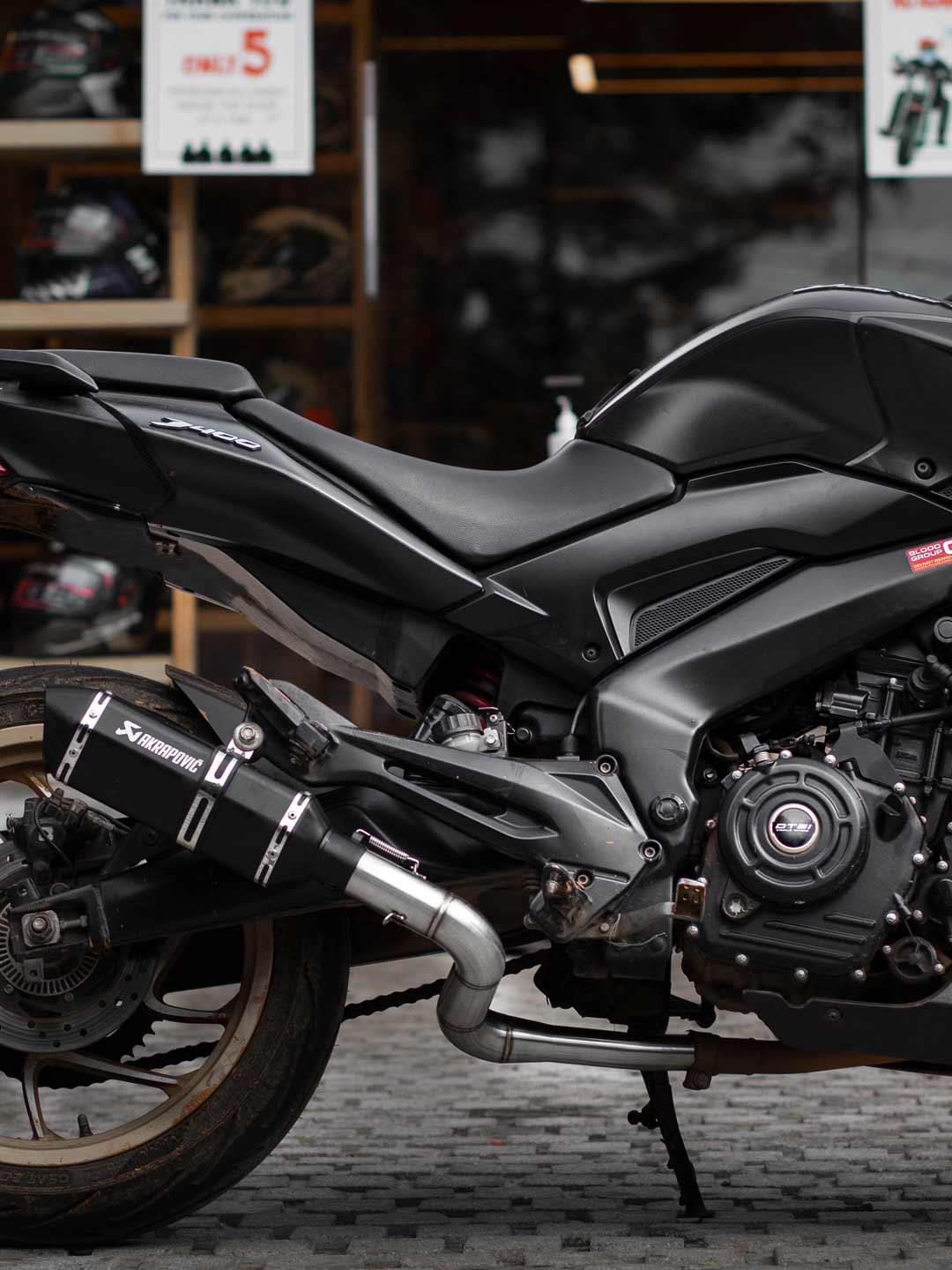 Bend Pipe for Dominar 400(2018), RS200, NS160, NS200, AS200 - Moto Modz