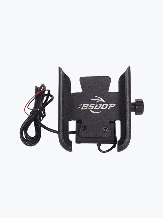 BSDDP Metal Handle Mount Charger G0123 Black - Moto Modz