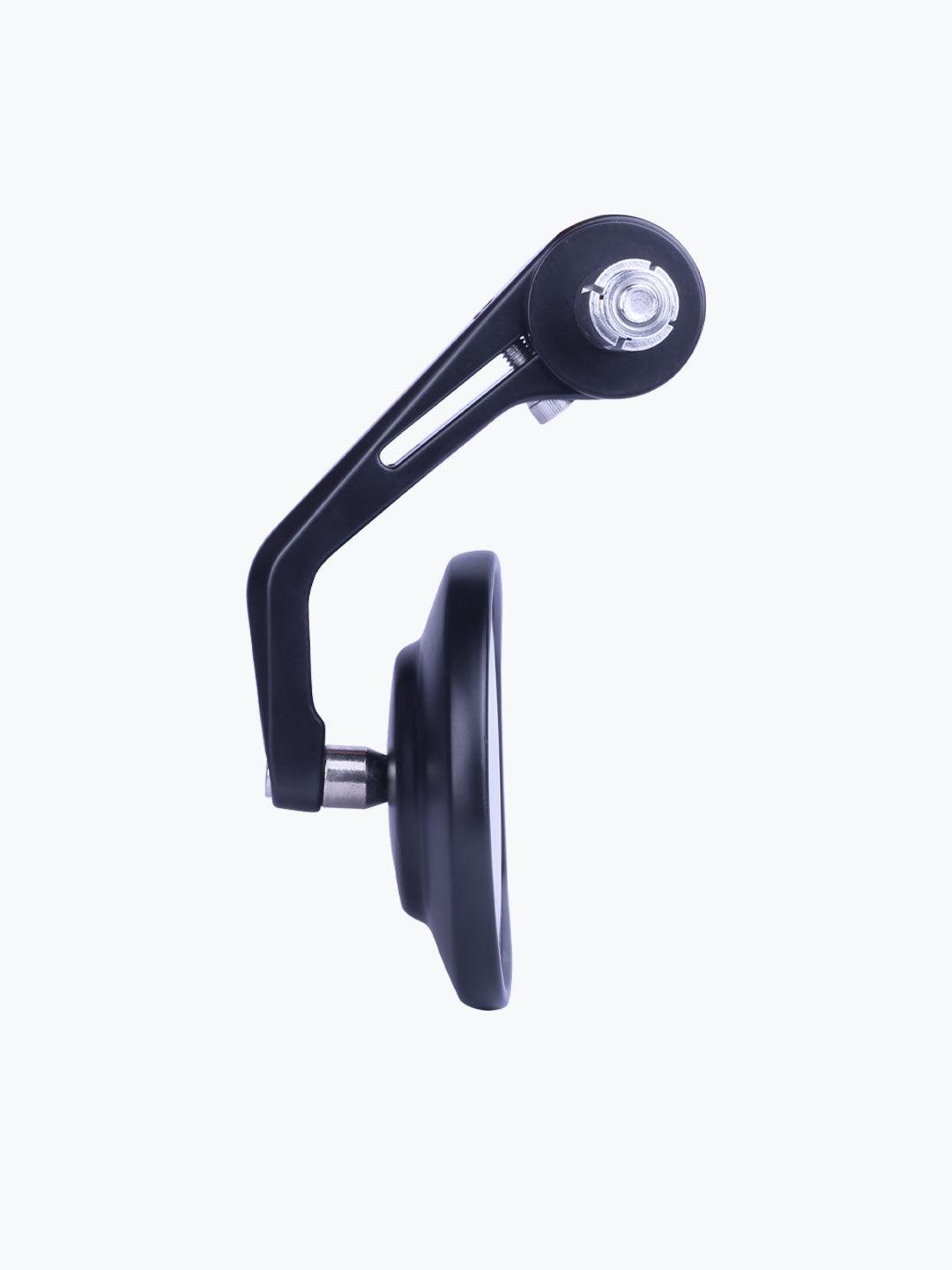 COSMOS SF169 Oval Mirror Black - Moto Modz