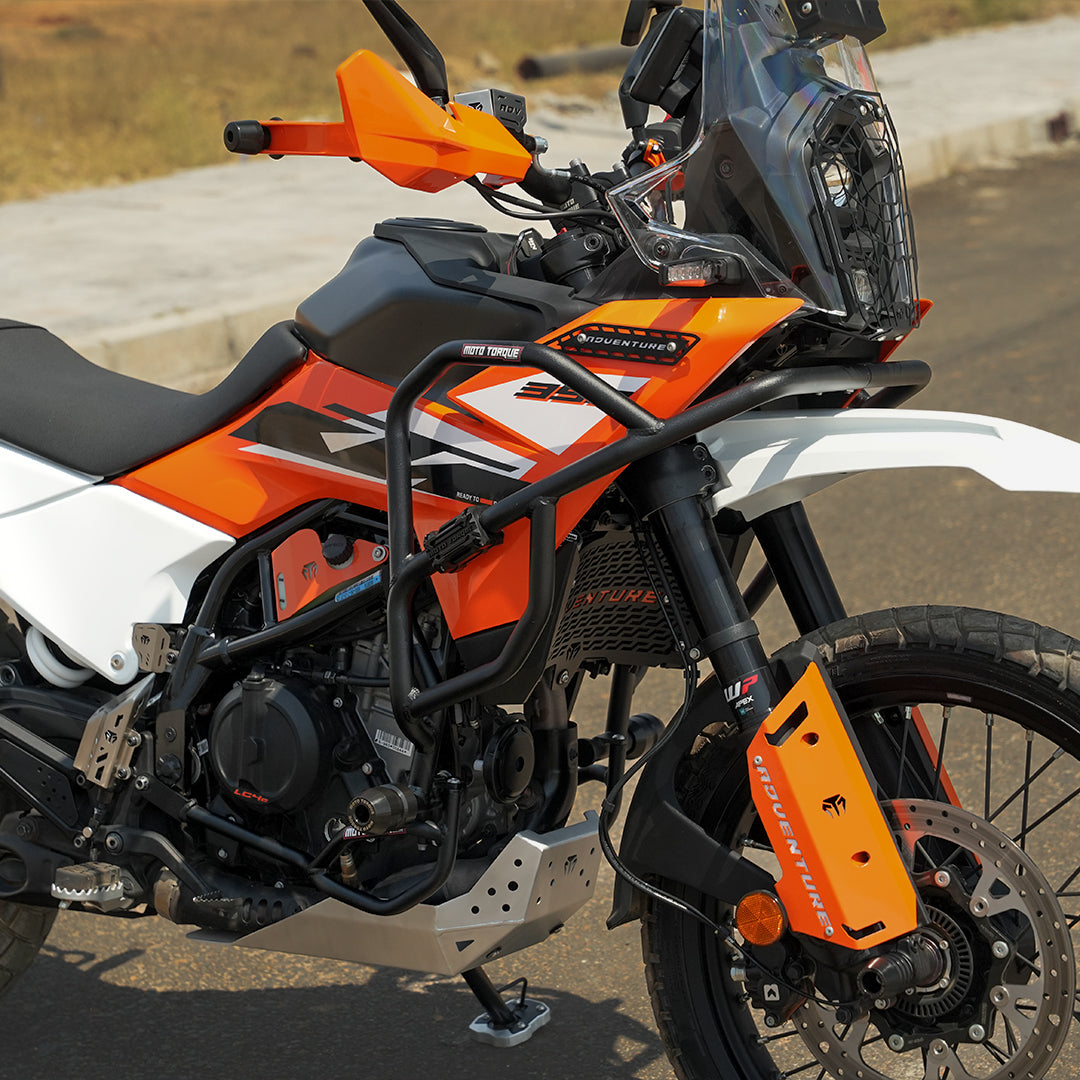 BLACK CRASH GUARD FOR KTM 390 Adventure/Adventure X