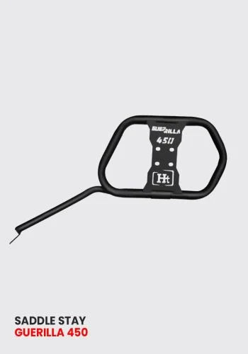 TOPRACK WITH SADDLE STAY FOR GUERRILLA 450 SB 1027 | HT EXHAUST