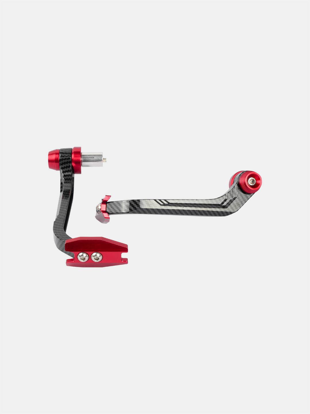 Dual Tone Lever Guard Carbon - Moto Modz