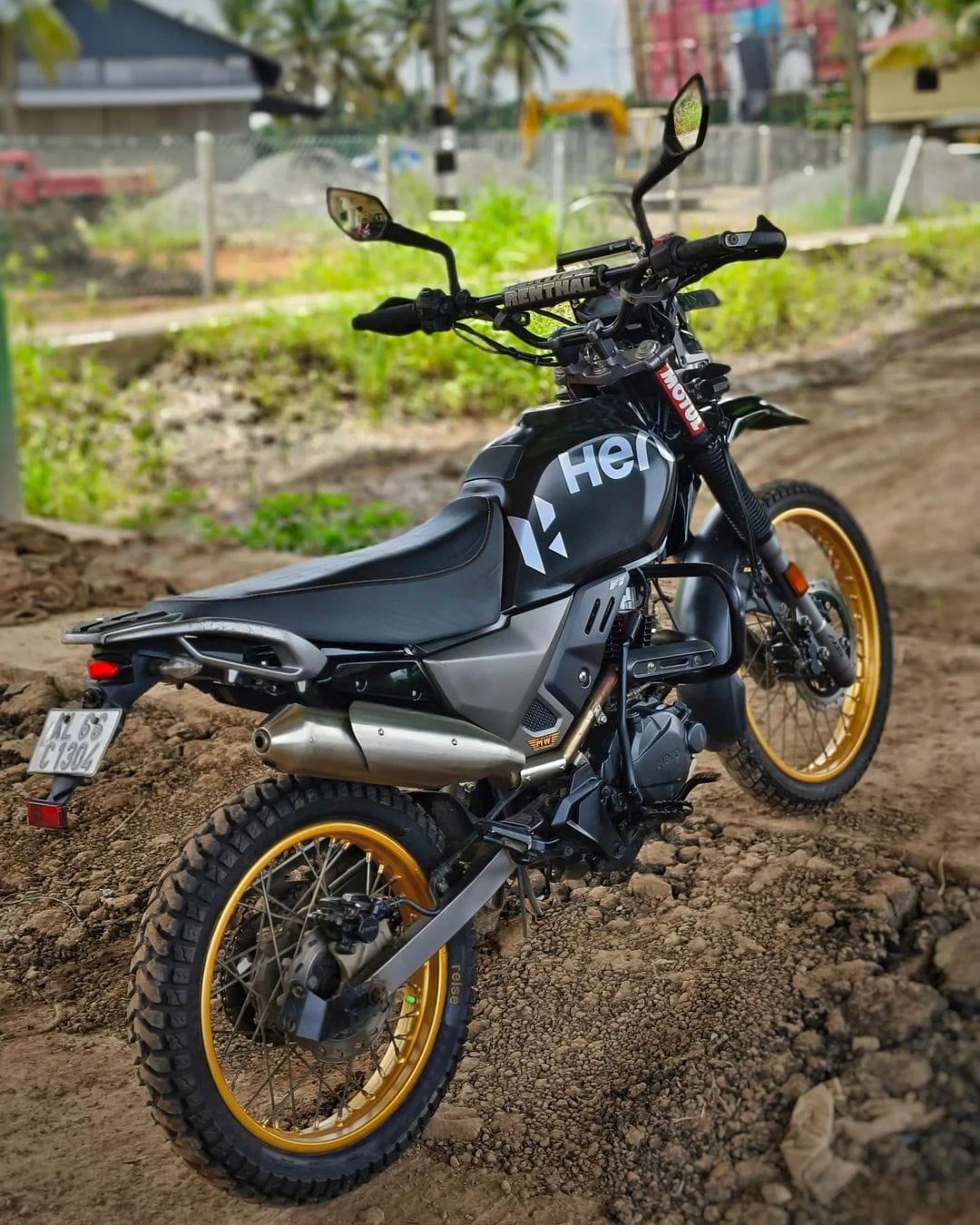 MOTOWINGS THRASHER EXHAUST FOR XPULSE WITH DB KILLER- BS6 (4 Valve)