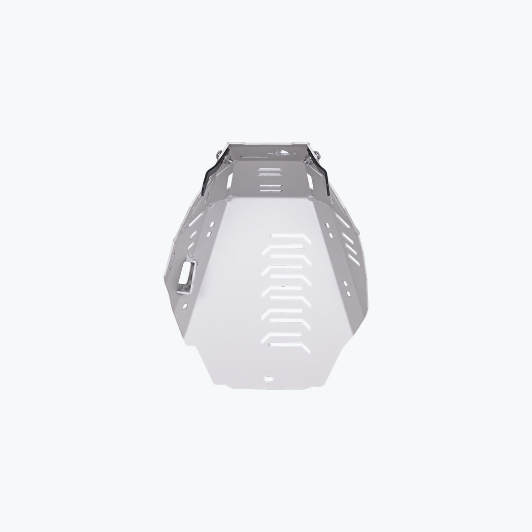 Hero Xpulse 210 Vambrace Bash Plate Silver