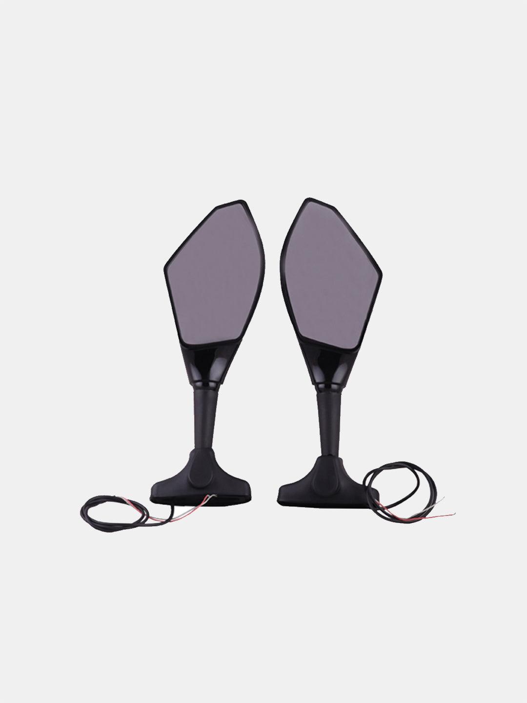 Exclusive 1 Side LED Indicator Mirror - Moto Modz