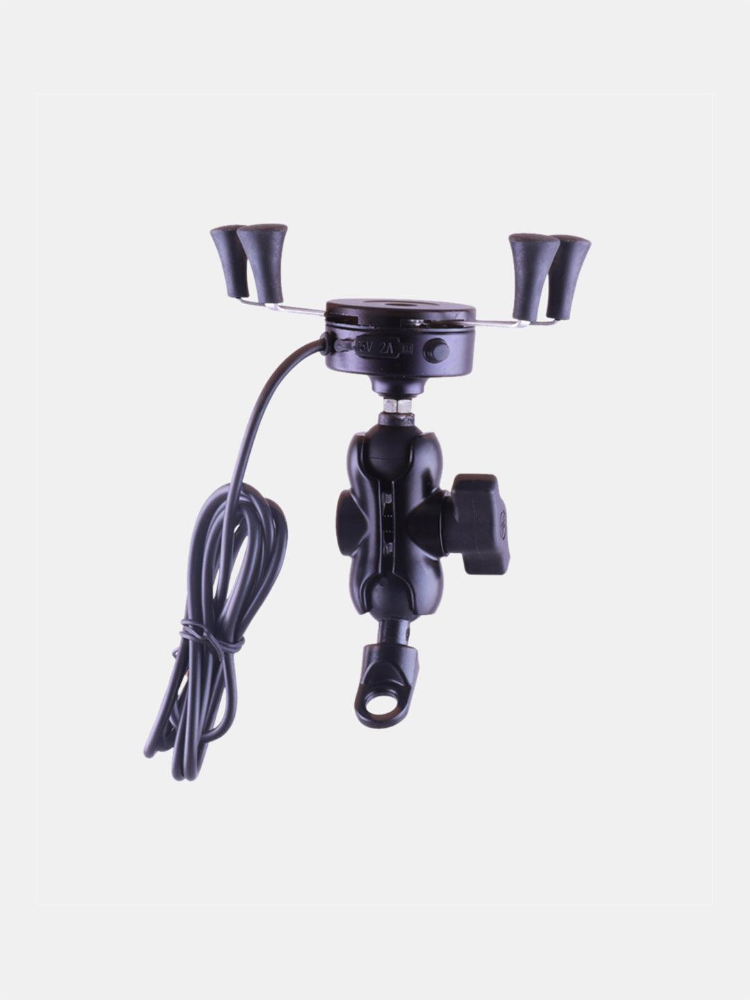 Exclusive Premium Mobile X Holder With USB Adapter - Moto Modz