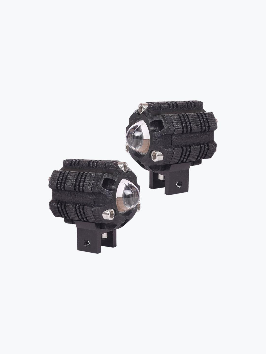 Foglight Pair Yellow White Economy 2.0 - Moto Modz