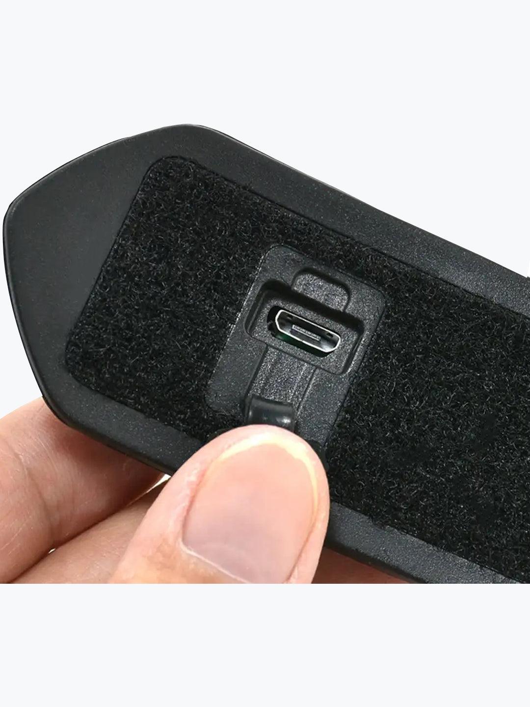 Helmet Flash LED Oval Light Red - Moto Modz