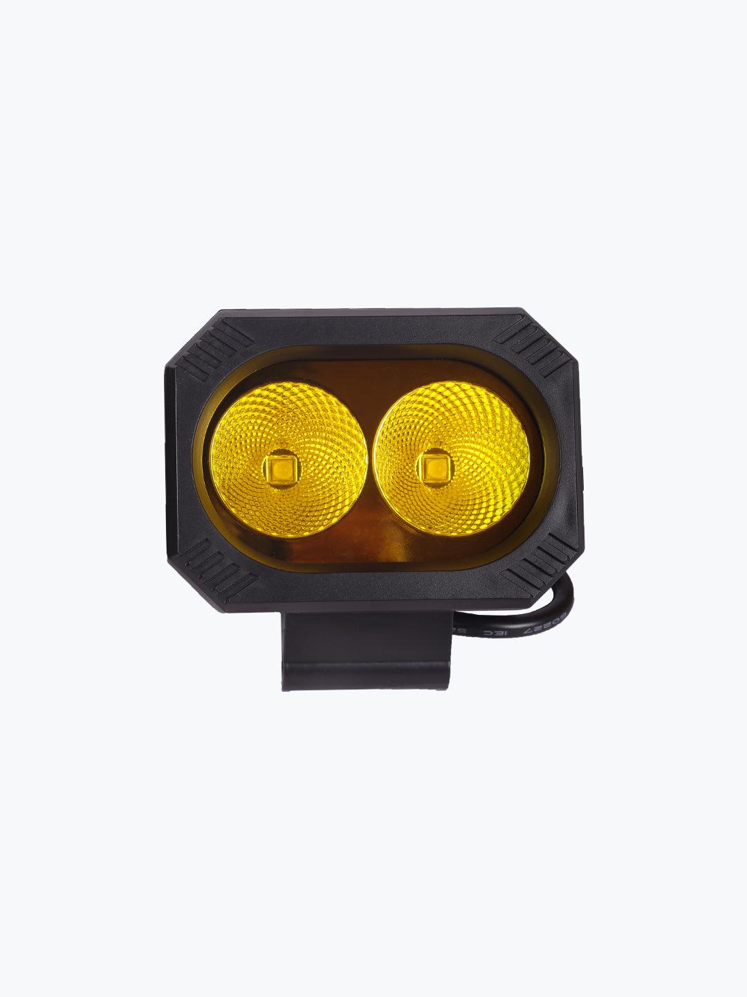 HJG 2 LED Square Fog Light - Moto Modz