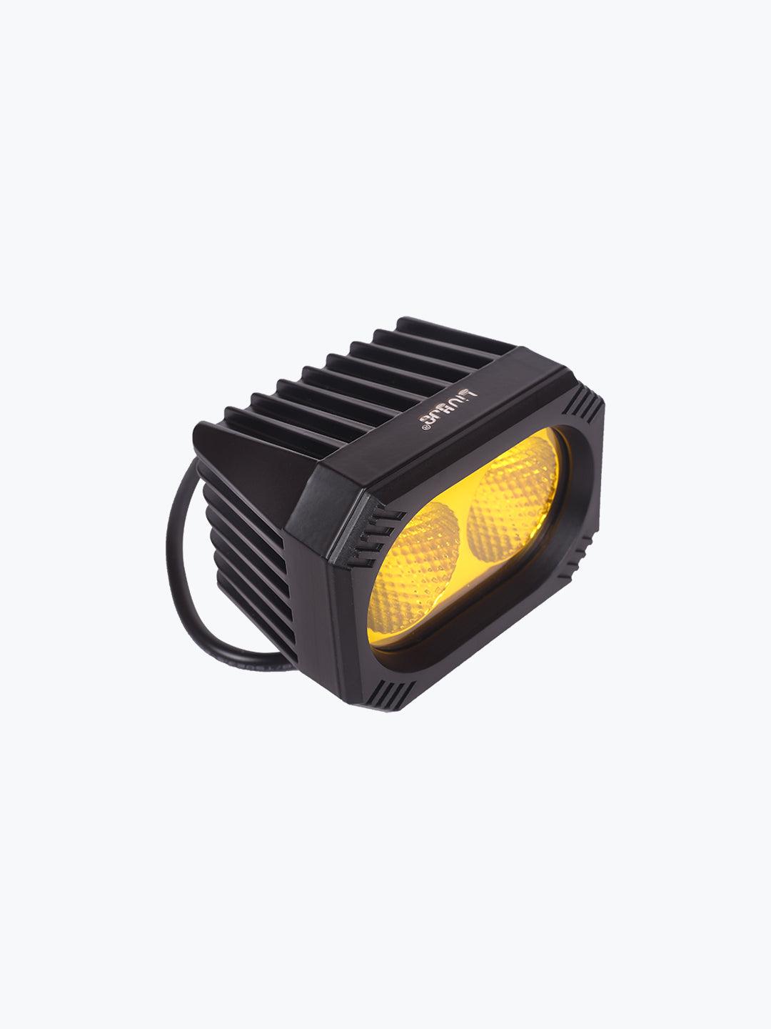 HJG 2 LED Square Fog Light - Moto Modz