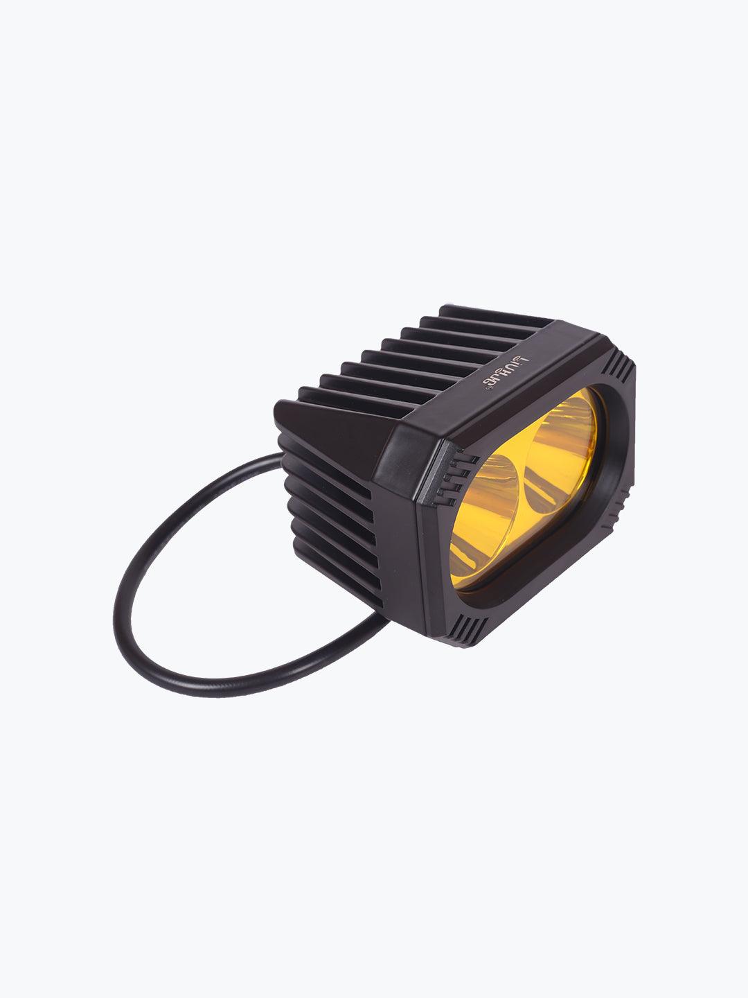 HJG 2 LED Square Fog Light - Moto Modz
