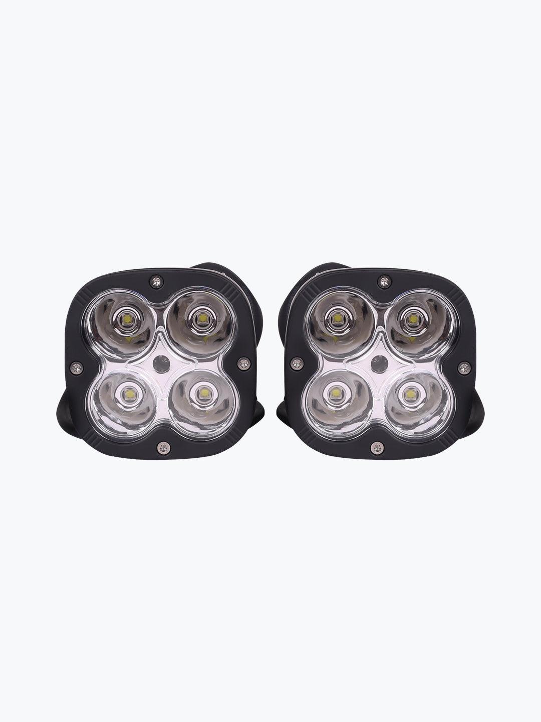HJG 4 LED Pair Dimmerstat Auxilary Light - Moto Modz
