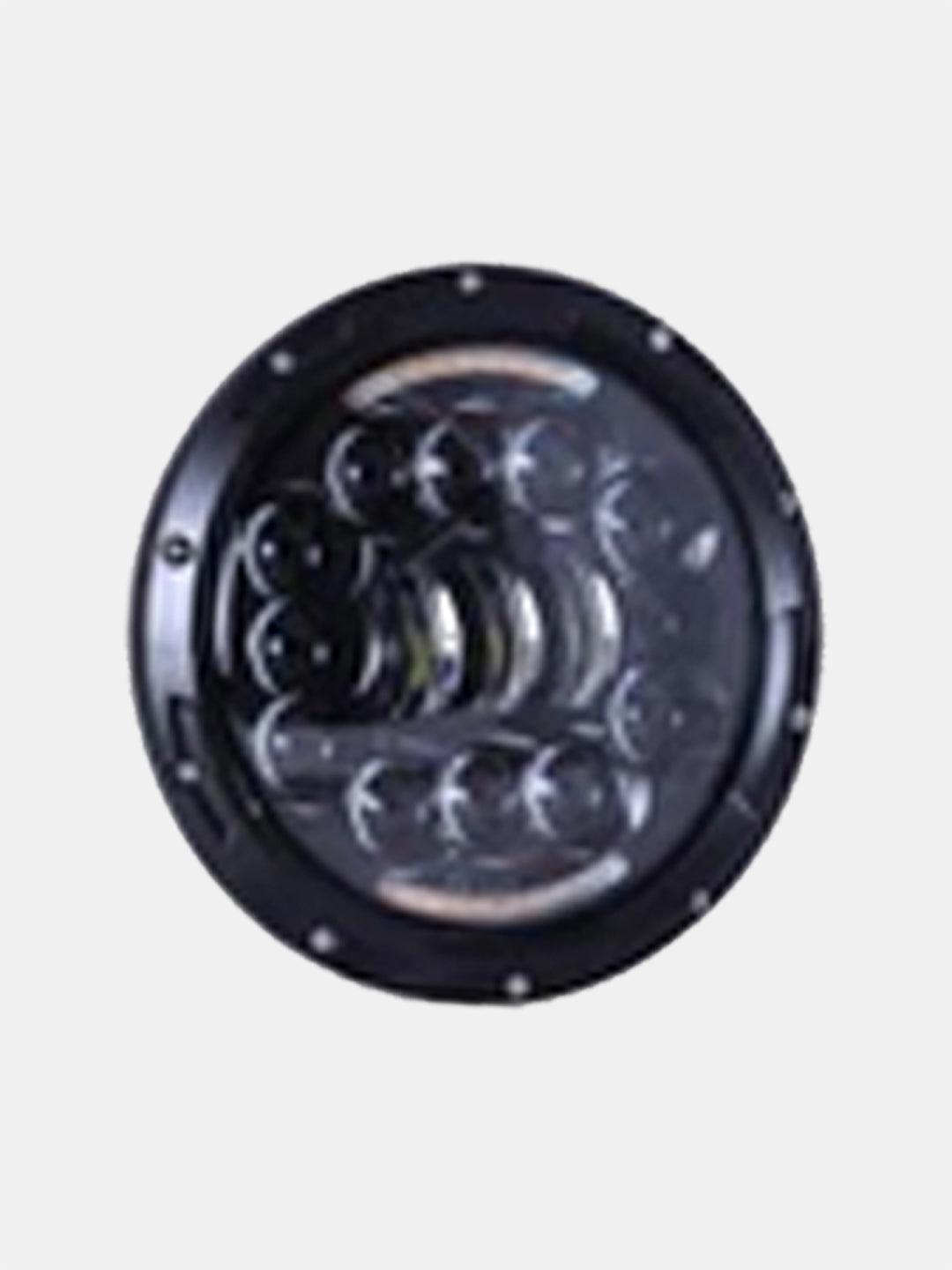 HJG 7 Inch 15 LED Moon Top Park 45Watts Headlight - Moto Modz